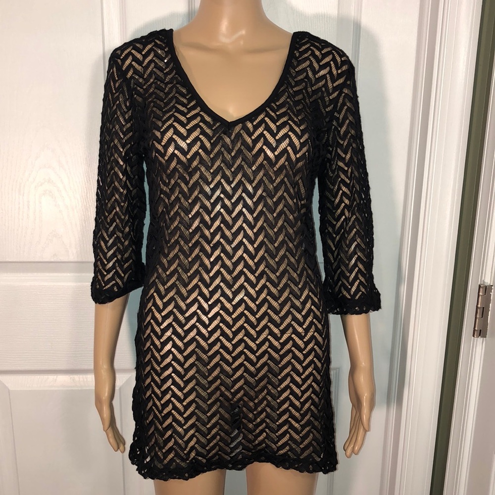 Blue Island Black Top. NWT. S